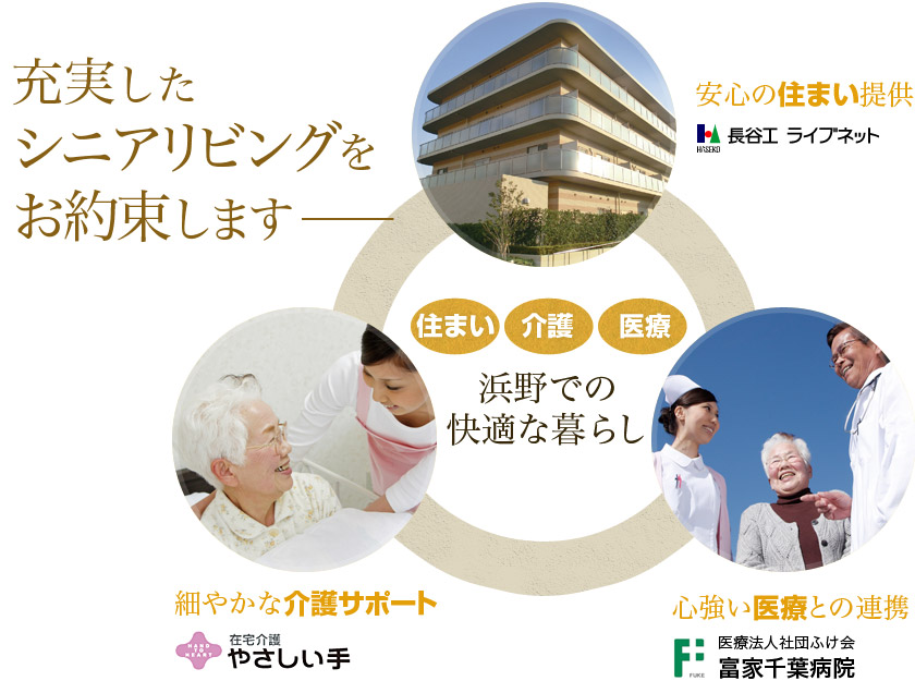 ライブガーデンでの暮らしの特徴